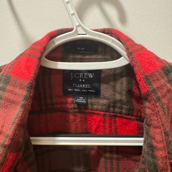 J Crew XS flannel and linen shirts x 6 - Picture 10 of 13